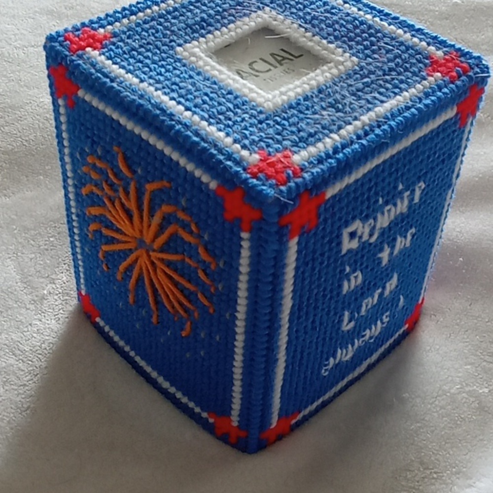 Tissue box cover